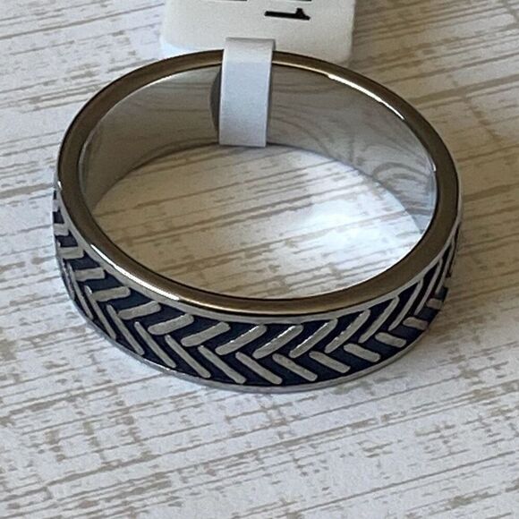 Men's Stainless Steel Ring Infinite Arrows size 11 - Picture 2 of 5